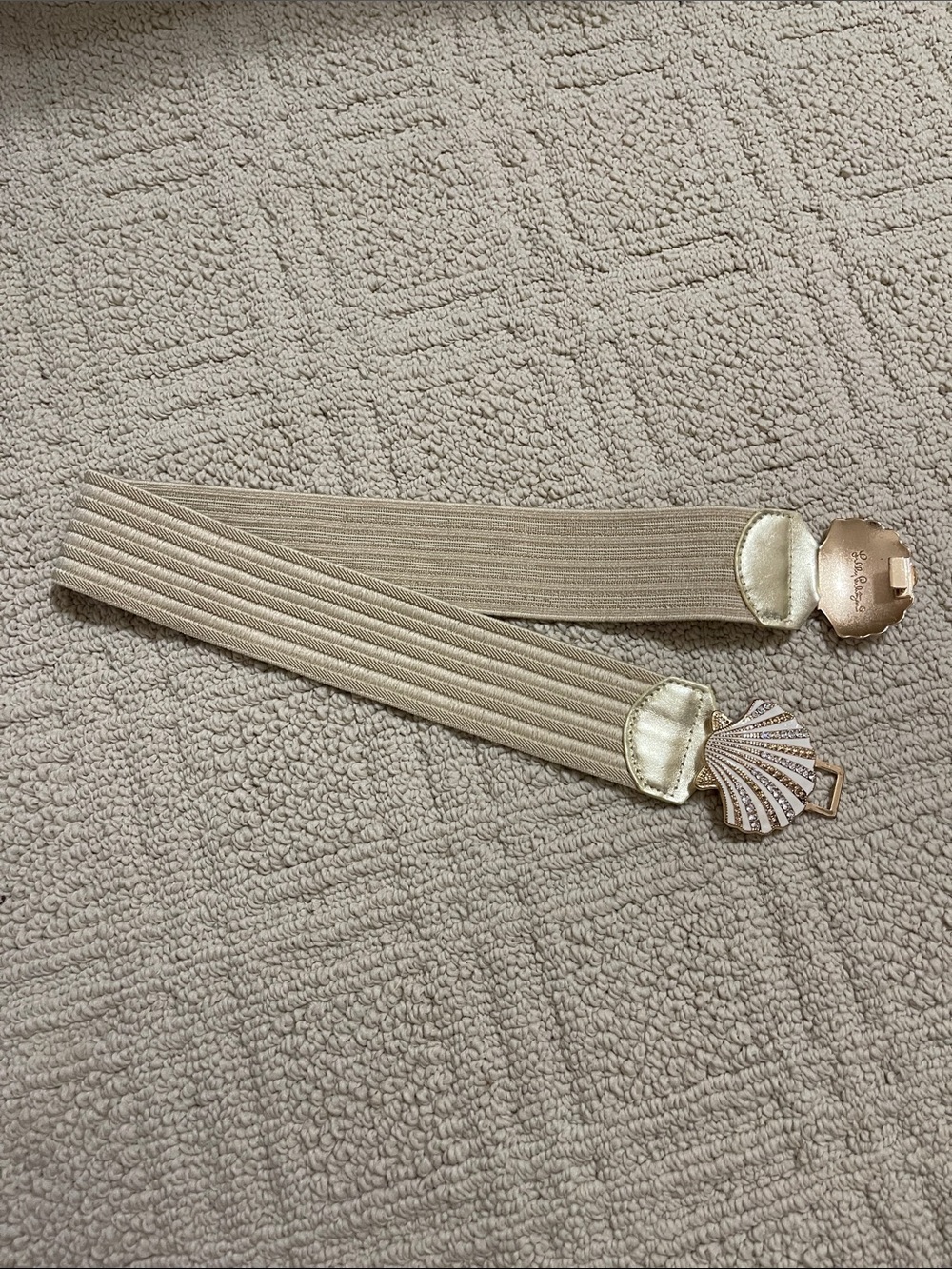 Lilly Pulitzer seashell belt 27” excellent condition